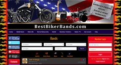 Desktop Screenshot of bestbikerbands.com